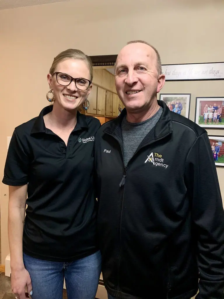 Andrea Fayville and her father Paul